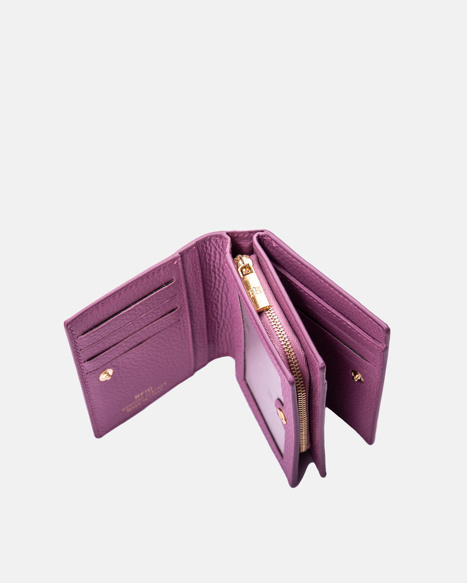 Small wallet with coin purse - Women's Wallets - Women's Wallets | Wallets HEATHER - Women's Wallets - Women's Wallets | WalletsCuoieria Fiorentina