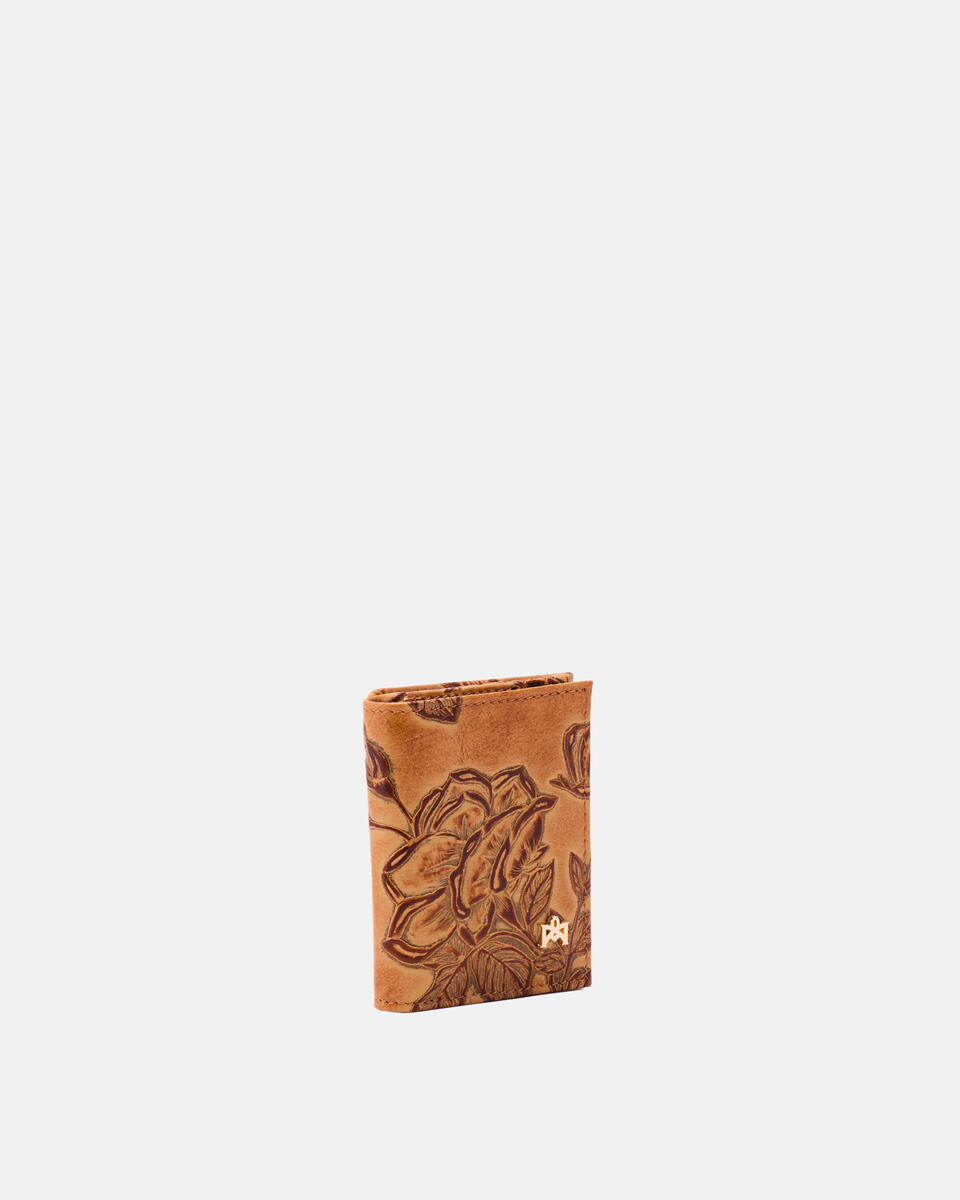 Small flap wallet mimì Beige  - Portafogli Donna - Portafogli Donna - Portafogli - Cuoieria Fiorentina