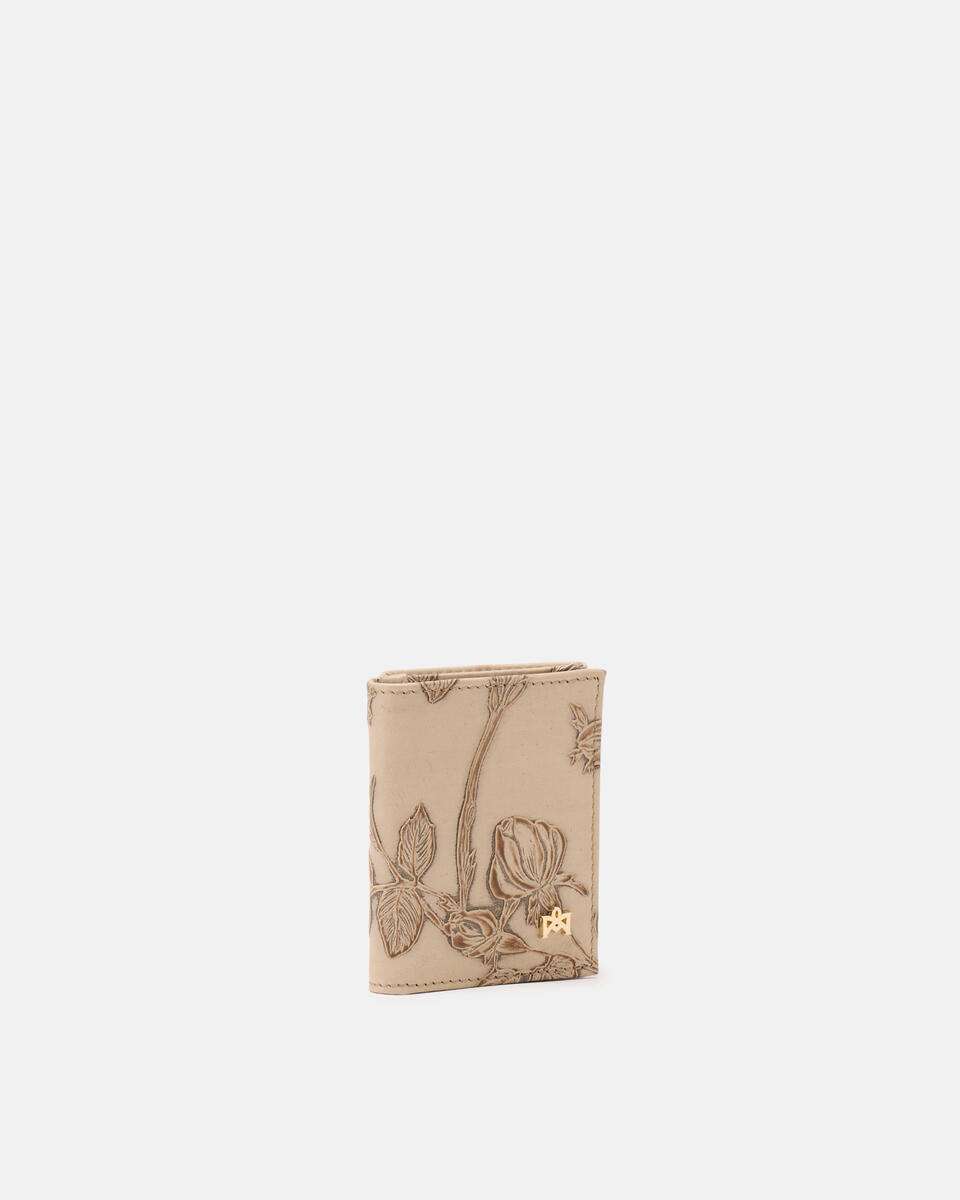Small flap wallet mimì Taupe  - Portafogli Donna - Portafogli Donna - Portafogli - Cuoieria Fiorentina