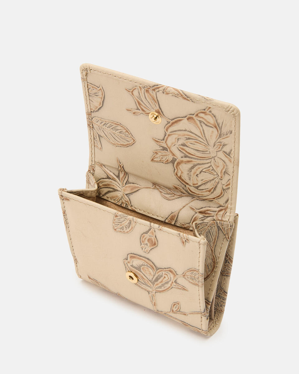 Small flap wallet mimì Taupe  - Portafogli Donna - Portafogli Donna - Portafogli - Cuoieria Fiorentina