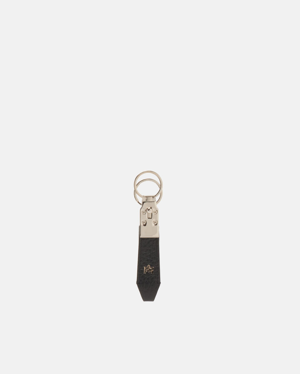 Keyring Black  - Key Holders - Men's Accessories - Accessories - Cuoieria Fiorentina