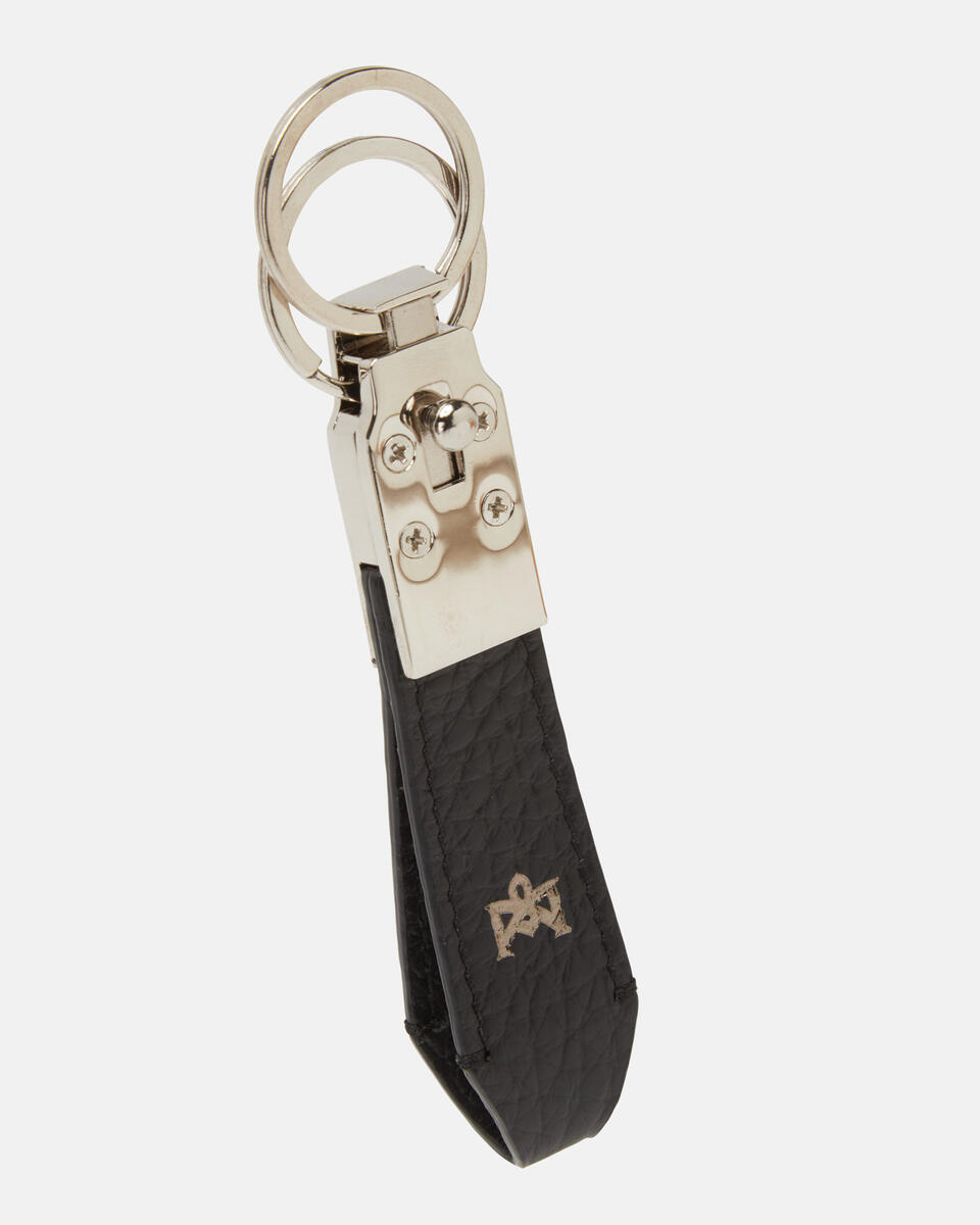 Keyring Black  - Key Holders - Men's Accessories - Accessories - Cuoieria Fiorentina