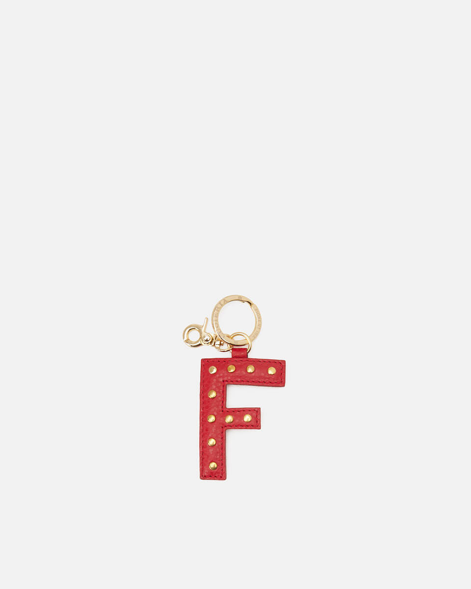 KEYRING Red  - Key Holders - Women's Accessories - Accessories - Cuoieria Fiorentina