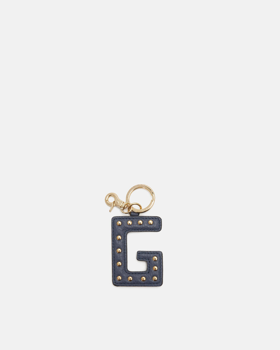 Portachiavi lettera G Avio  - Portachiavi Donna - Accessori Donna - Accessori - Cuoieria Fiorentina