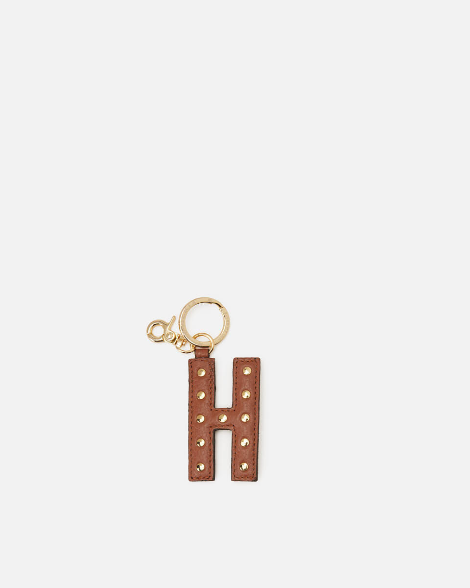 KEYRING Caramel  - Key Holders - Women's Accessories - Accessories - Cuoieria Fiorentina