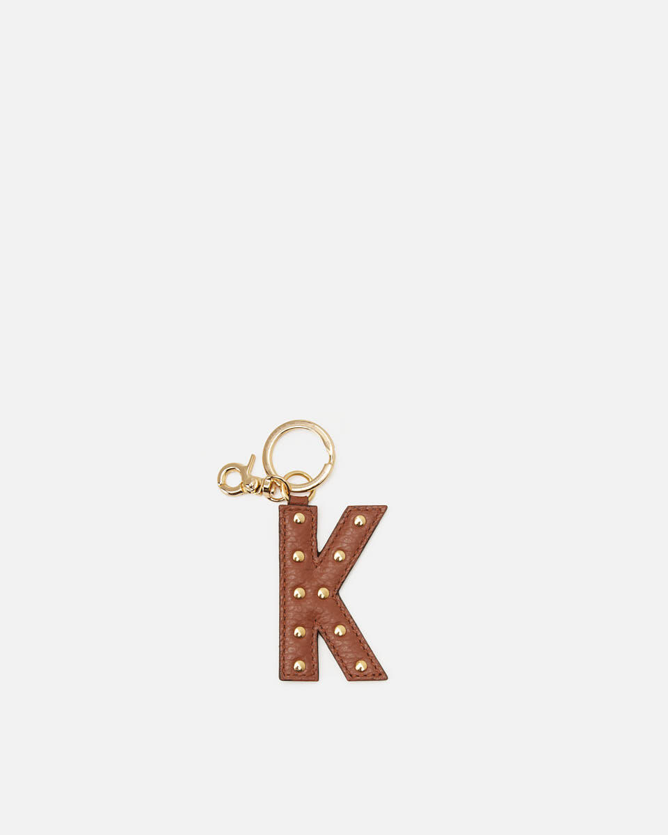 KEYRING Caramel  - Key Holders - Women's Accessories - Accessories - Cuoieria Fiorentina