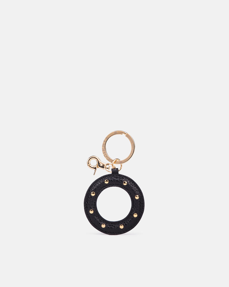 Keyring Black  - Key Holders - Women's Accessories - Accessories - Cuoieria Fiorentina