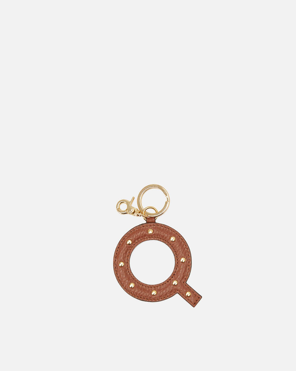 KEYRING Caramel  - Key Holders - Women's Accessories - Accessories - Cuoieria Fiorentina