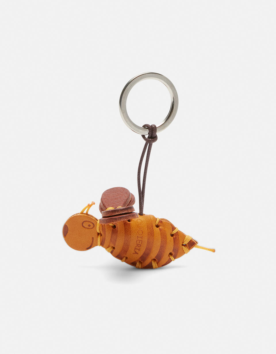 KEYCHAIN Yellow  - Key Holders - Women's Accessories - Accessories - Cuoieria Fiorentina