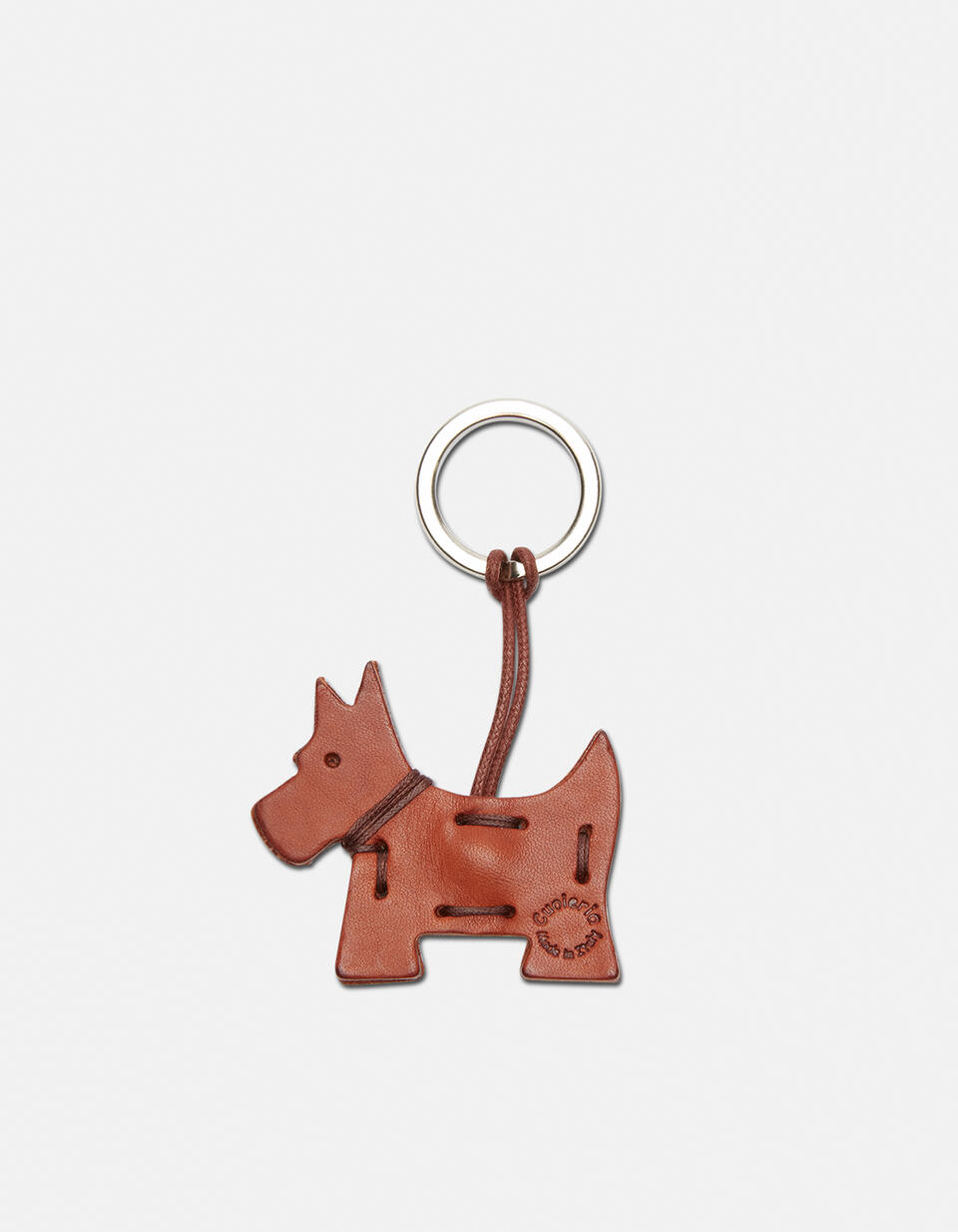 Keyring Brown  - Key Holders - Women's Accessories - Accessories - Cuoieria Fiorentina