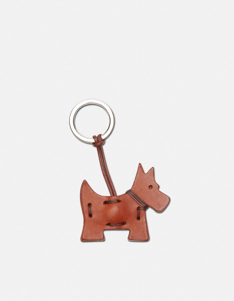 Keyring Brown  - Key Holders - Women's Accessories - Accessories - Cuoieria Fiorentina