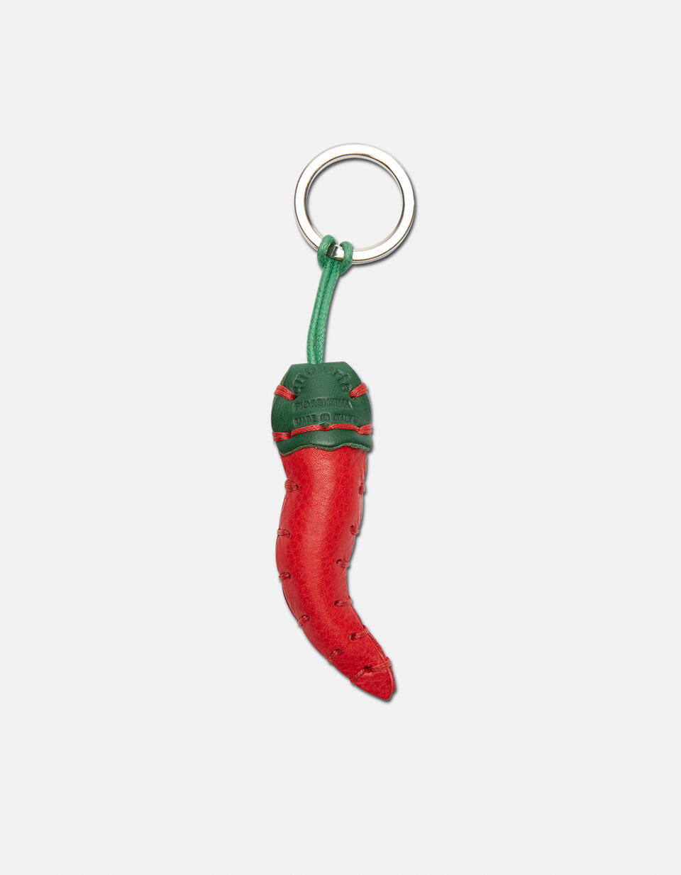 KEYRING Red  - Key Holders - Women's Accessories - Accessories - Cuoieria Fiorentina