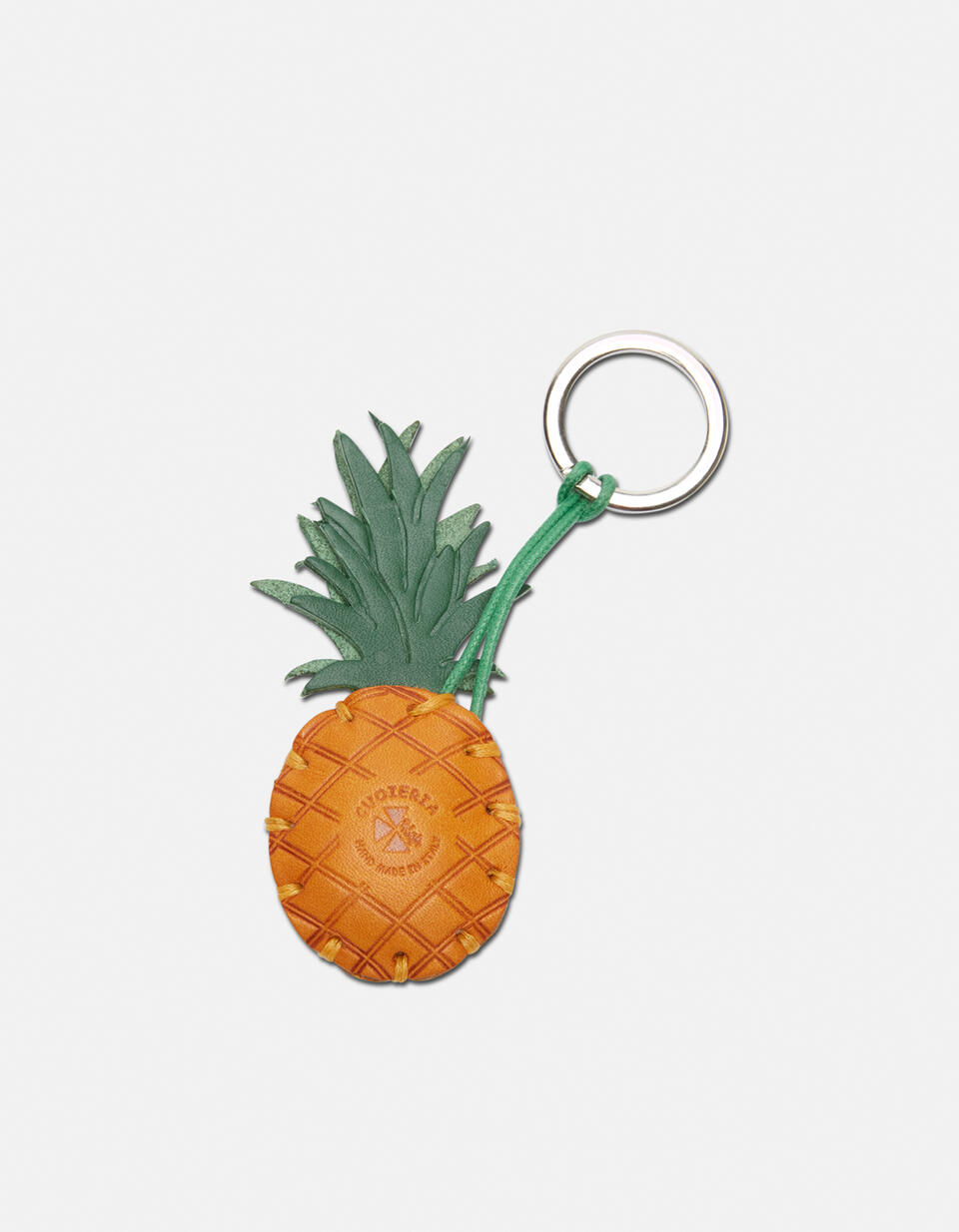 Keyring Yellow  - Key Holders - Women's Accessories - Accessories - Cuoieria Fiorentina