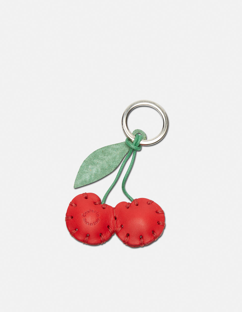 KEYRING Red  - Key Holders - Women's Accessories - Accessories - Cuoieria Fiorentina