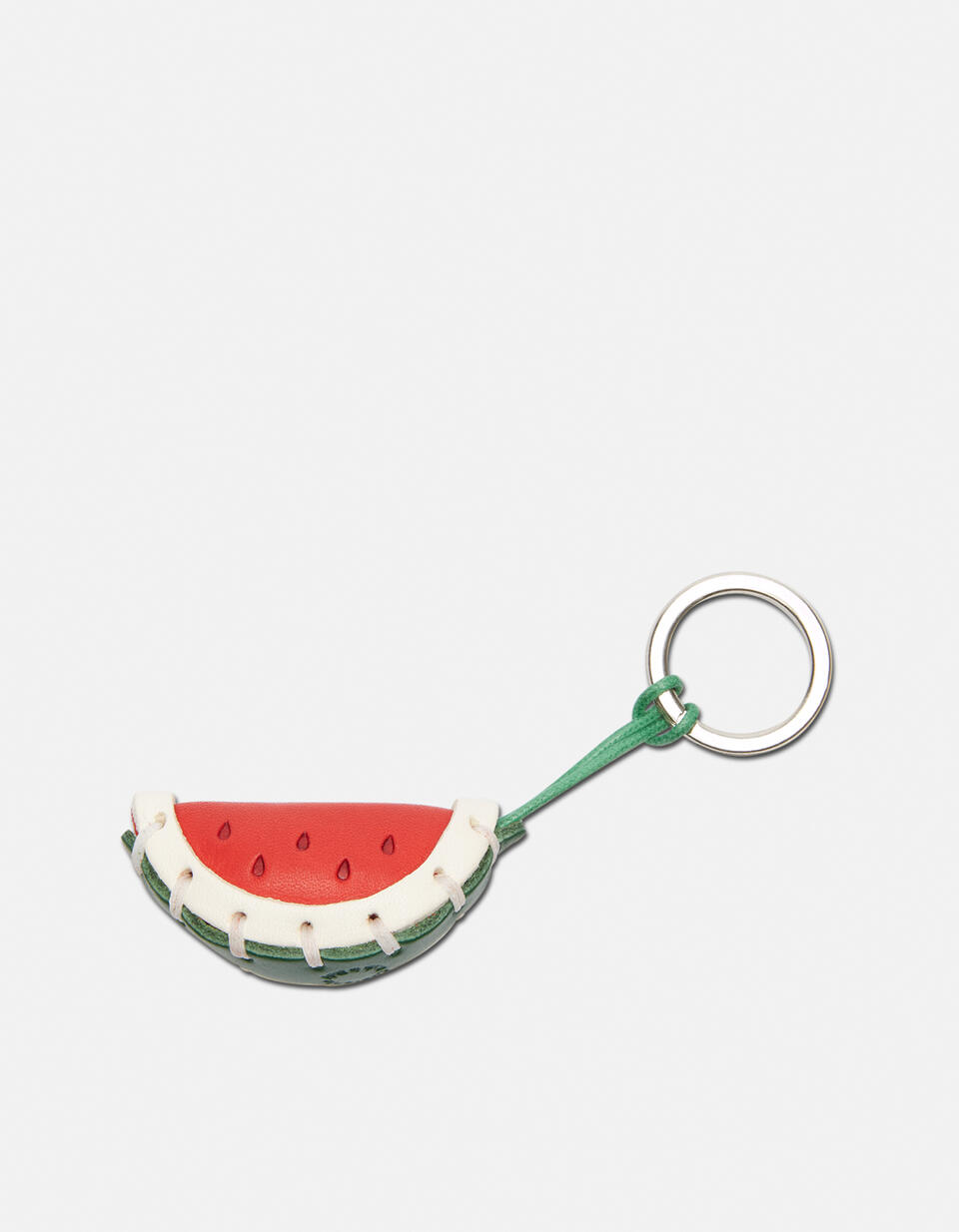 Watermelon  Leather keychain - Key holders - Women's Accessories | Accessories ROSSO - Key holders - Women's Accessories | AccessoriesCuoieria Fiorentina