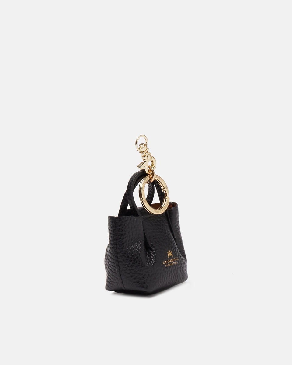 Keyring Black  - Key Holders - Women's Accessories - Accessories - Cuoieria Fiorentina