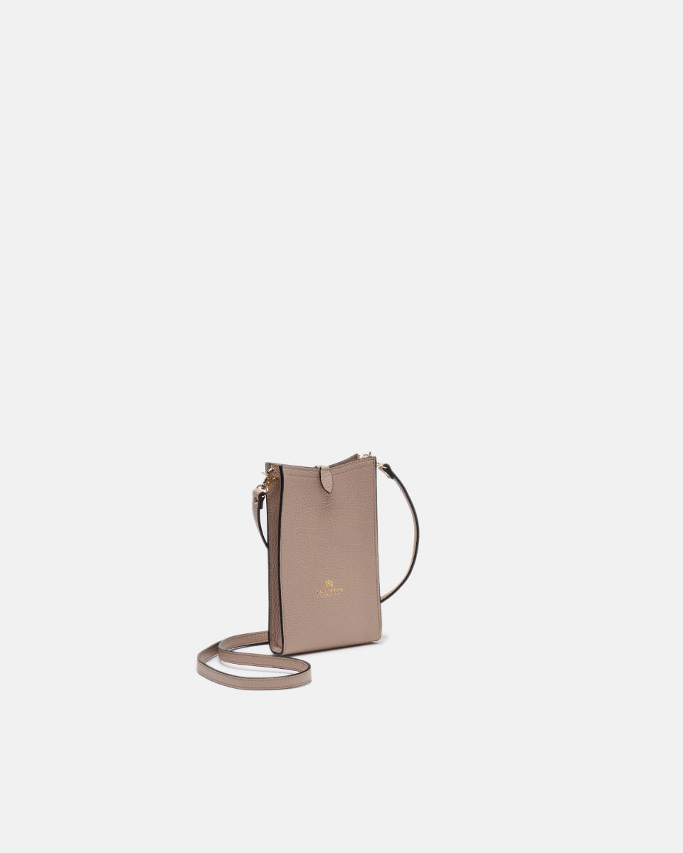 Phone case Taupe  - Cuoieria Fiorentina