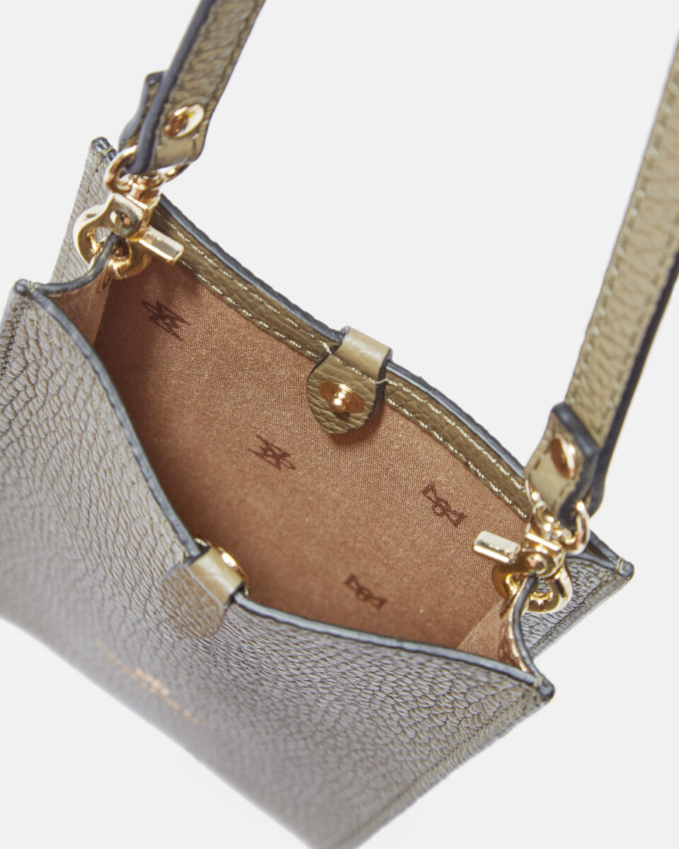 Phone case Taupe  - Cuoieria Fiorentina