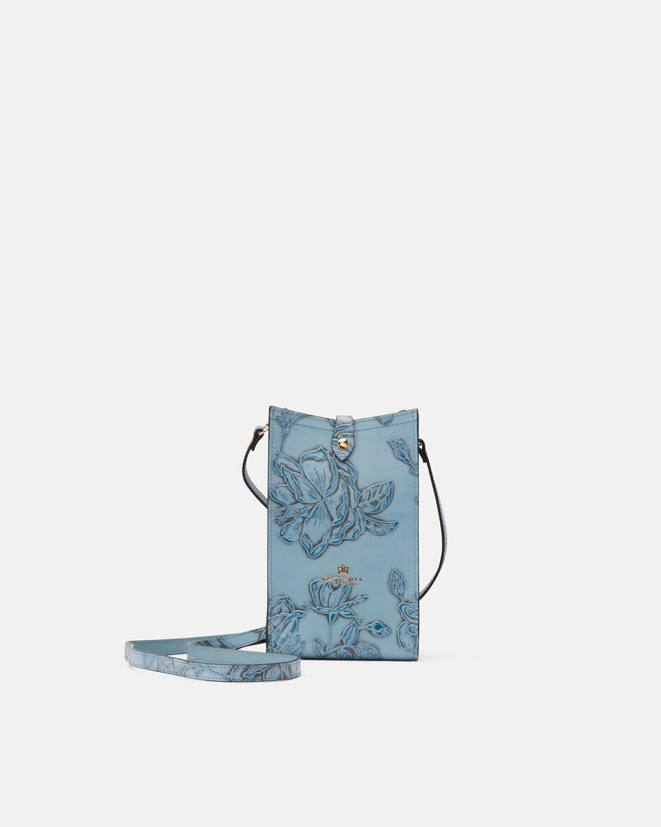 Phone case Light blue  - Cuoieria Fiorentina