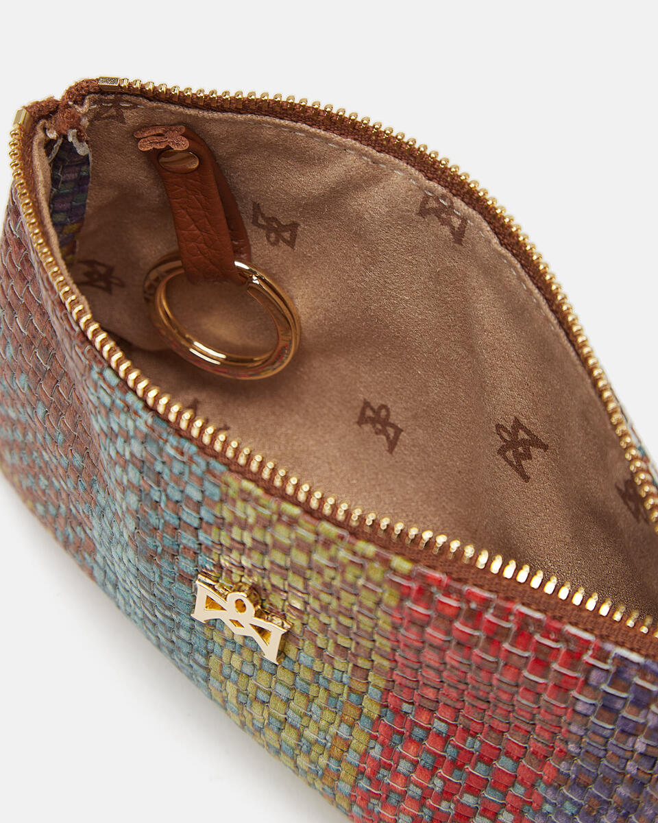 Key pouch Multicolor ss23  - Key Holders - Women's Accessories - Accessories - Cuoieria Fiorentina