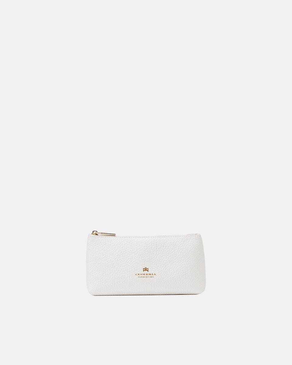 Key pouch White  - Necessaire - Women's Accessories - Accessories - Cuoieria Fiorentina