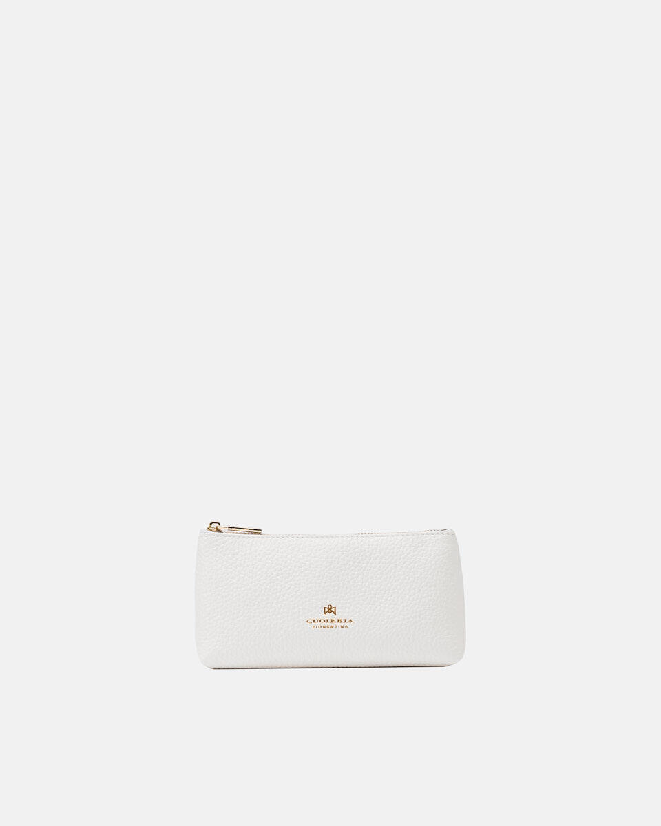 Key pouch White  - Key Holders - Women's Accessories - Accessories - Cuoieria Fiorentina