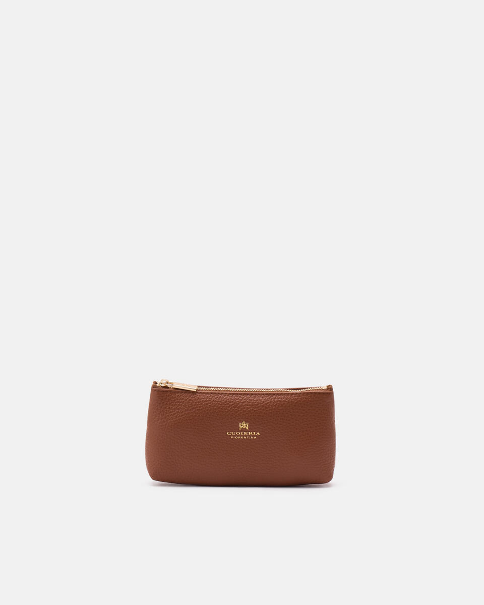 Key pouch Caramel  - Key Holders - Women's Accessories - Accessories - Cuoieria Fiorentina