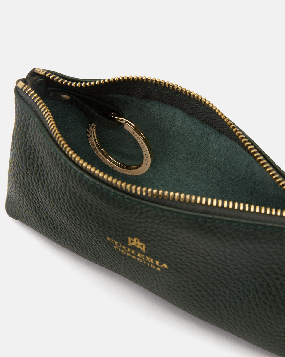 Key pouch Moss  - Necessaire - Women's Accessories - Accessories - Cuoieria Fiorentina