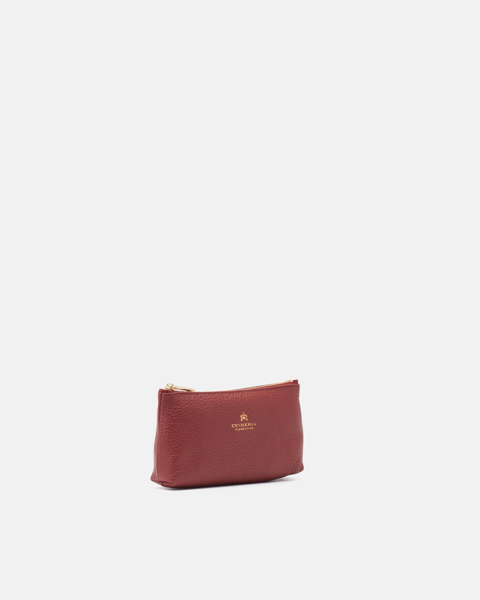 Key pouch Rosewood  - Key Holders - Women's Accessories - Accessories - Cuoieria Fiorentina