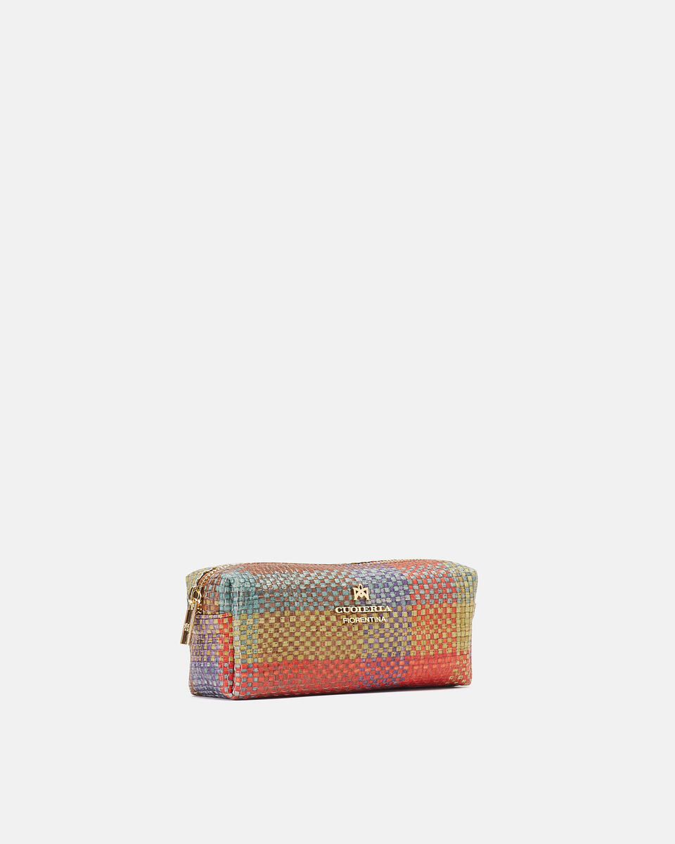 portatrucco grande Multicolor Multicolor ss23  - Necessaire - Accessori Donna - Accessori - Cuoieria Fiorentina