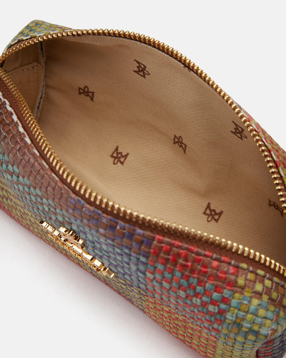 portatrucco grande Multicolor Multicolor ss23  - Necessaire - Accessori Donna - Accessori - Cuoieria Fiorentina