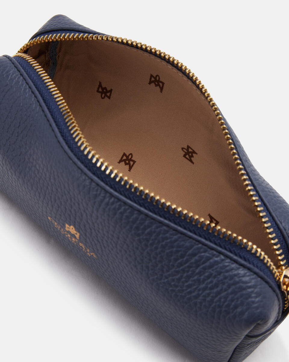 Velvet portatrucco grande Avio  - Necessaire - Accessori Donna - Accessori - Cuoieria Fiorentina