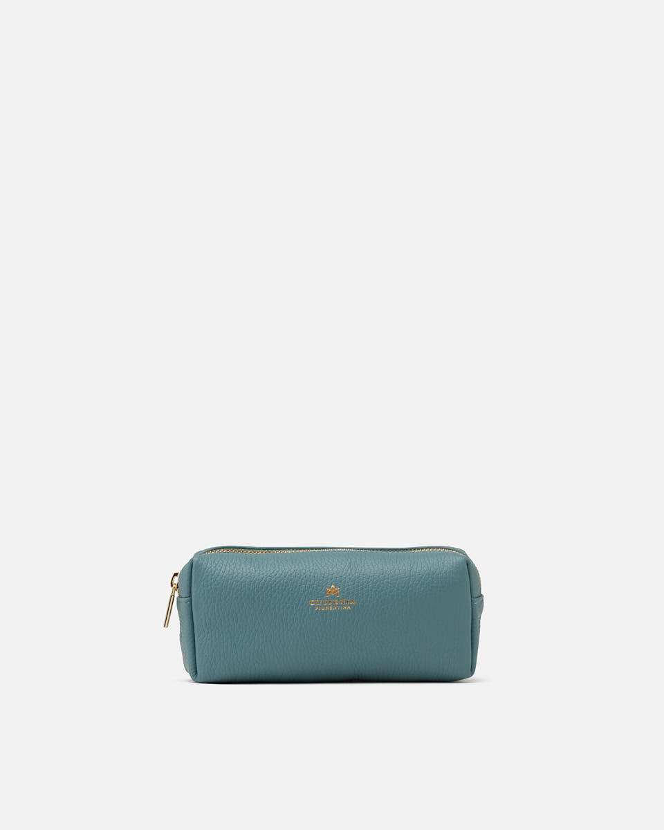 Velvet portatrucco grande Carta zucchero  - Necessaire - Accessori Donna - Accessori - Cuoieria Fiorentina