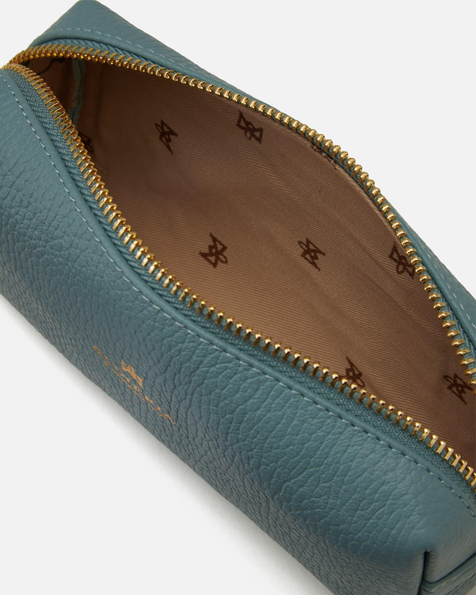 Velvet portatrucco grande Carta zucchero  - Necessaire - Accessori Donna - Accessori - Cuoieria Fiorentina