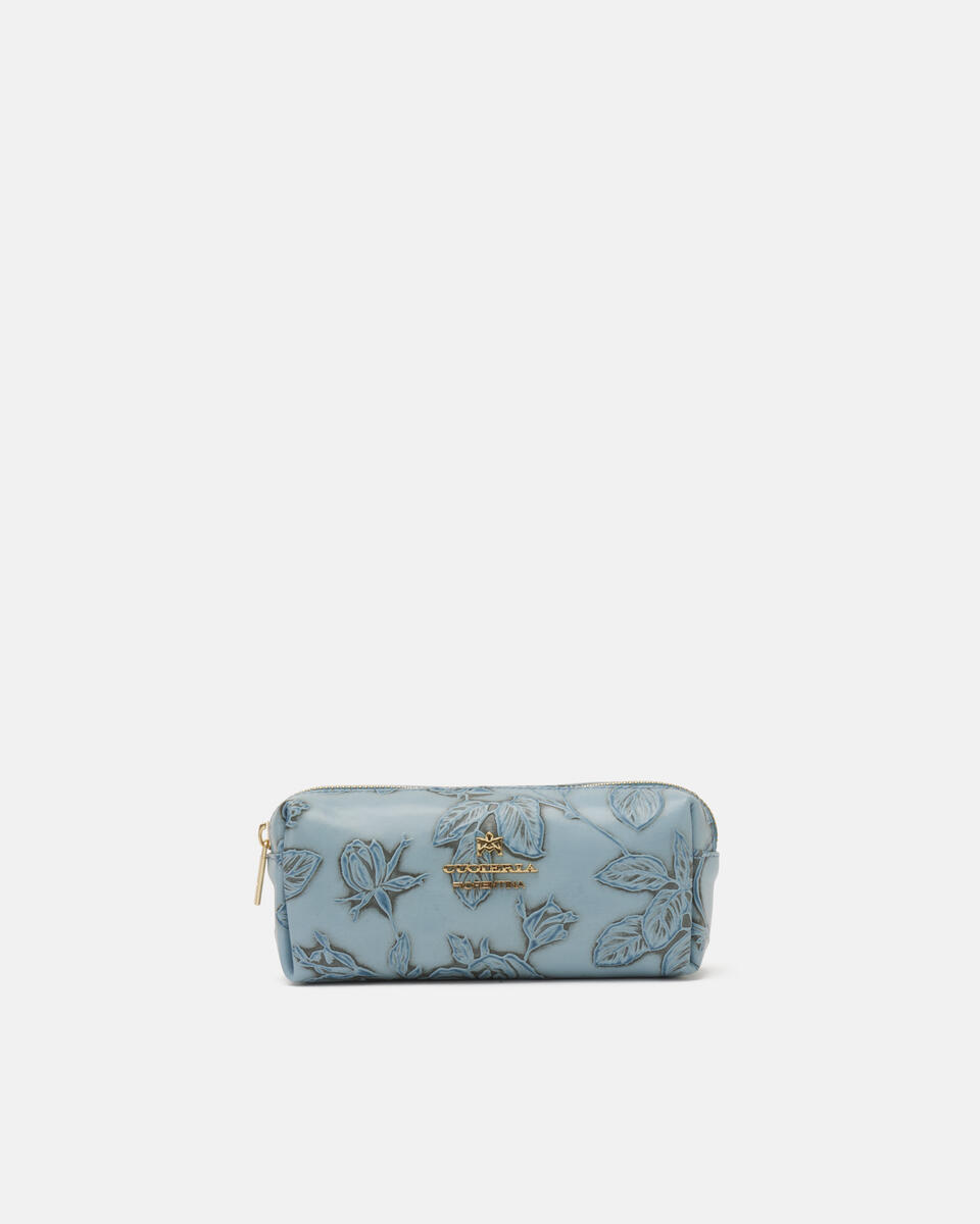 Make up case Light blue  - Necessaire - Women's Accessories - Accessories - Cuoieria Fiorentina