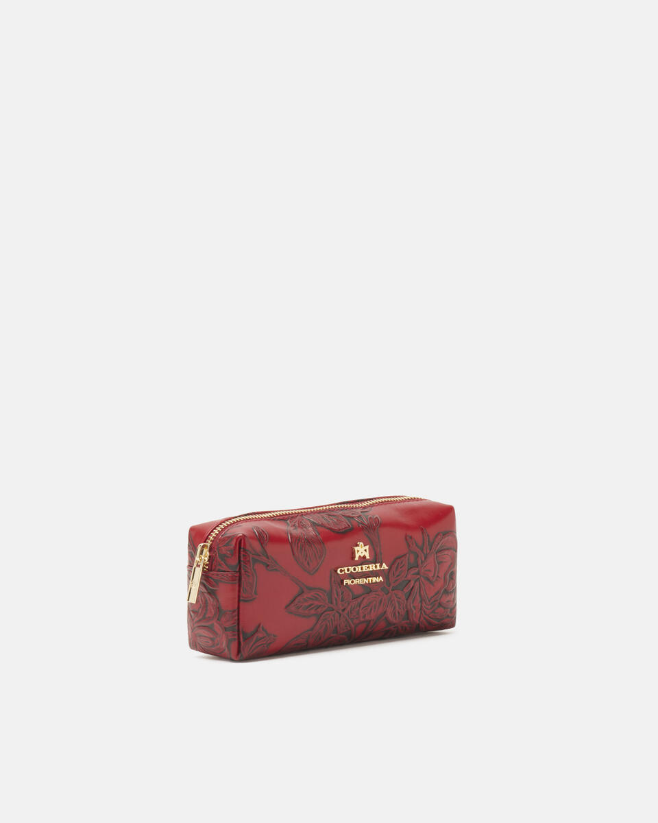 Make up case Red  - Necessaire - Women's Accessories - Accessories - Cuoieria Fiorentina