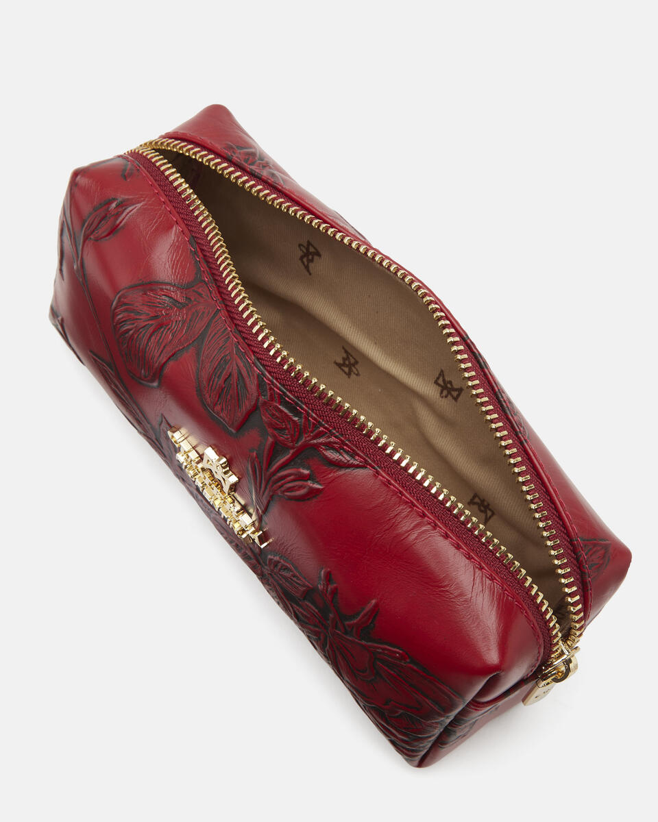 Make up case Red  - Necessaire - Women's Accessories - Accessories - Cuoieria Fiorentina