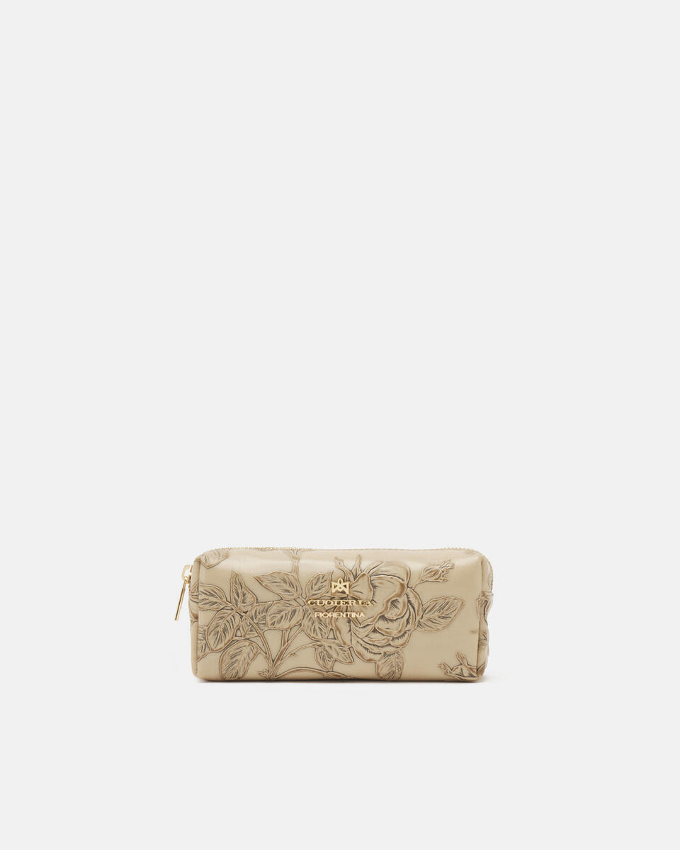 Make up case Taupe  - Necessaire - Women's Accessories - Accessories - Cuoieria Fiorentina