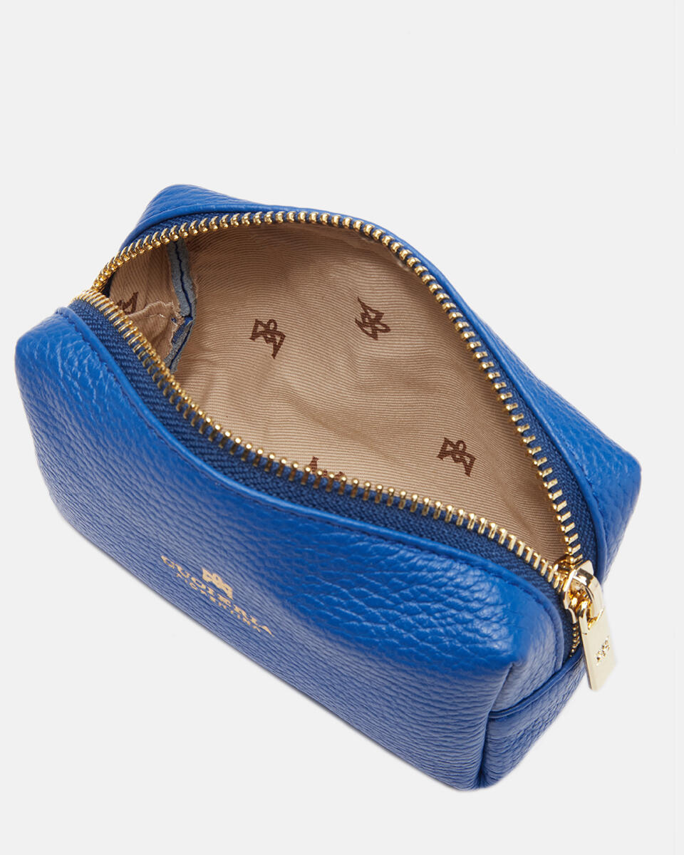 Small make up case Bluette  - Necessaire - Women's Accessories - Accessories - Cuoieria Fiorentina