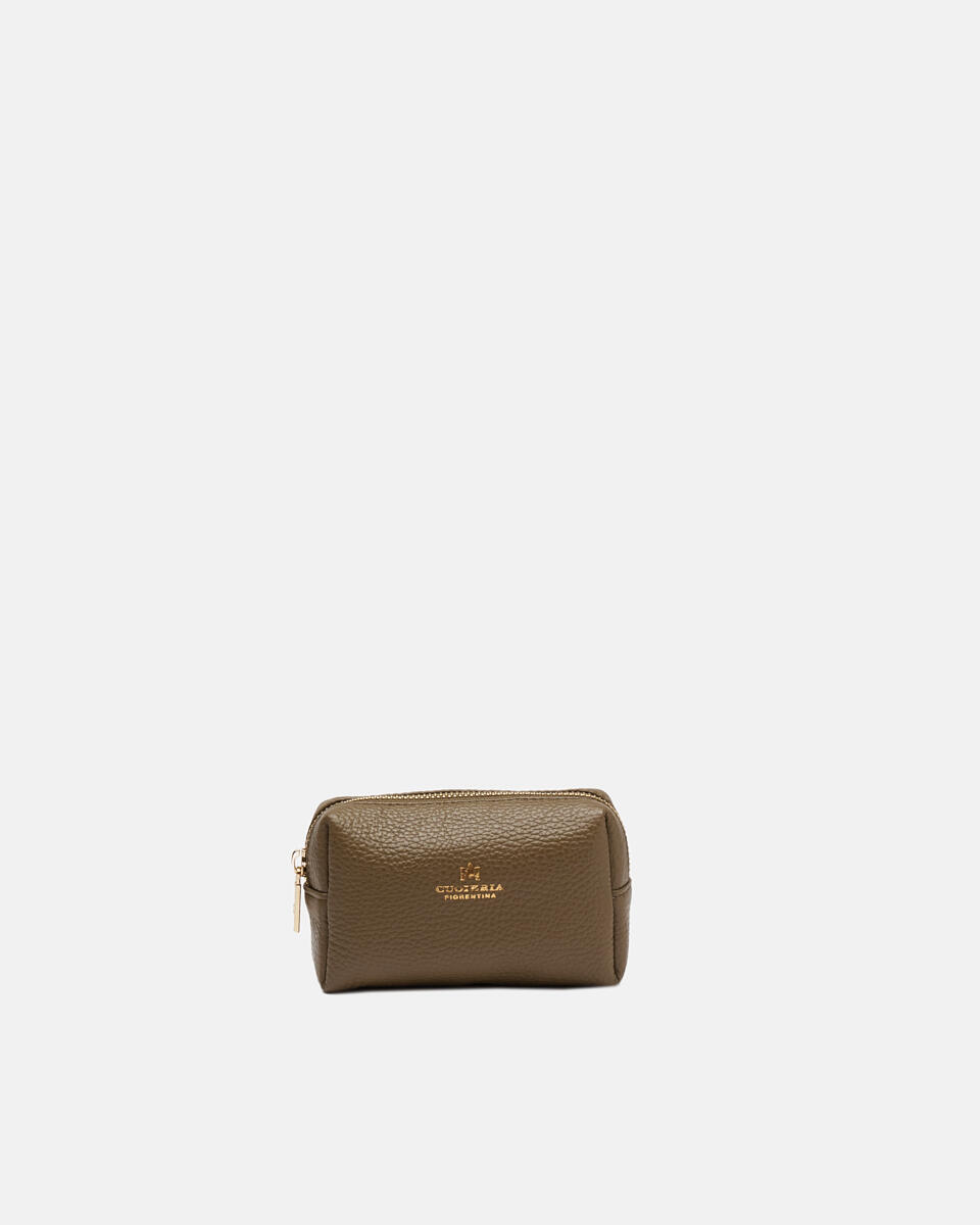 Small make up case Military  - Necessaire - Women's Accessories - Accessories - Cuoieria Fiorentina
