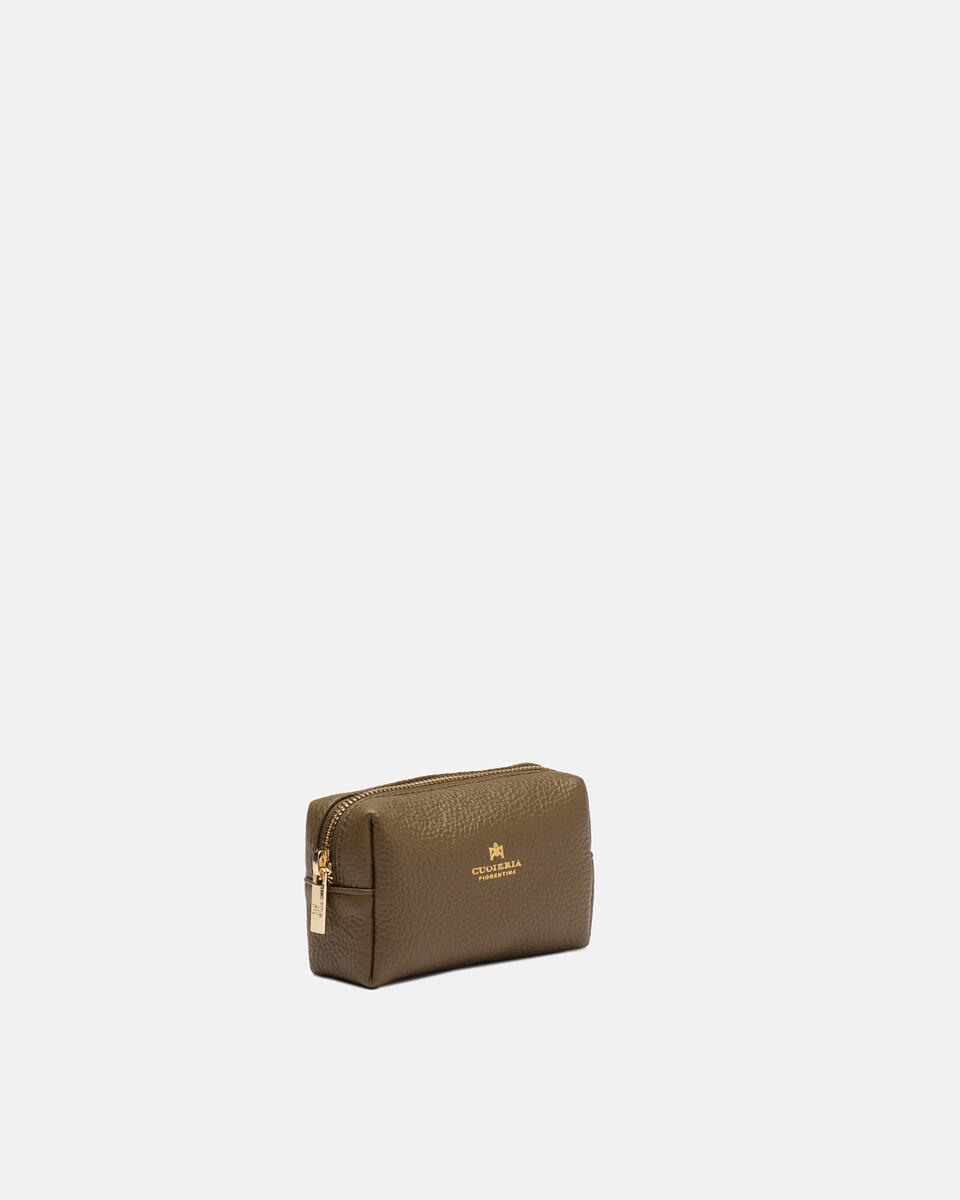 Small make up case Military  - Necessaire - Women's Accessories - Accessories - Cuoieria Fiorentina