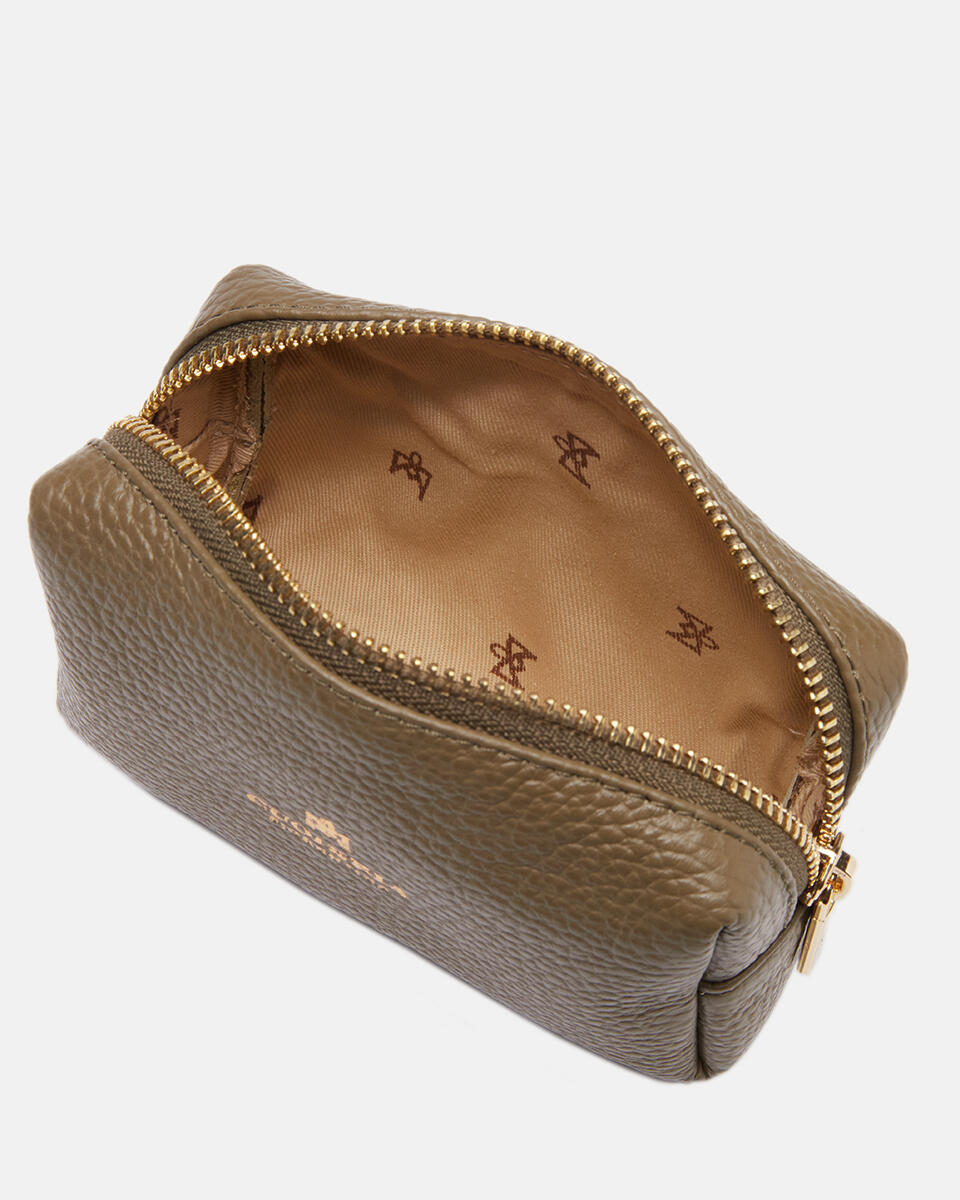 Small make up case Military  - Necessaire - Women's Accessories - Accessories - Cuoieria Fiorentina