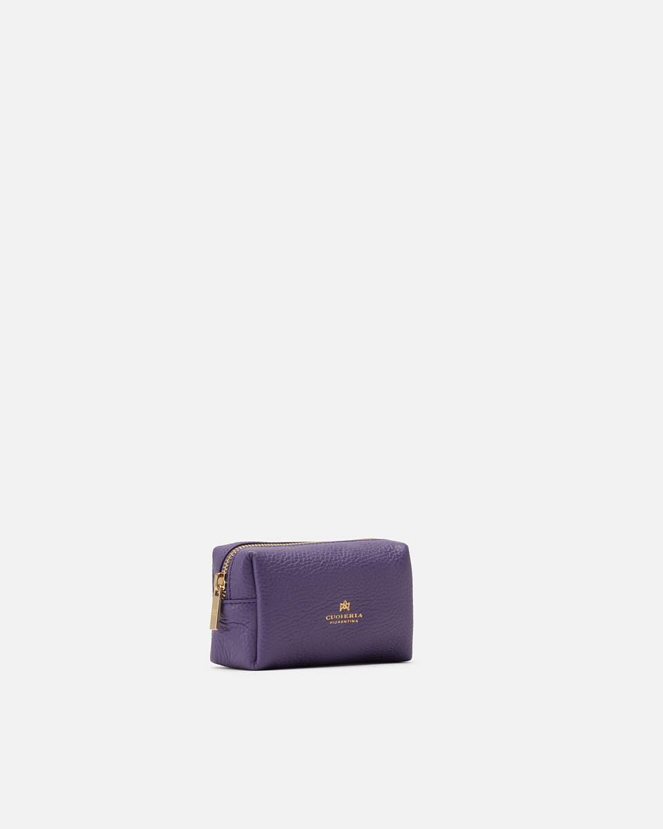 Velvet portatrucco piccolo Mirto  - Necessaire - Accessori Donna - Accessori - Cuoieria Fiorentina