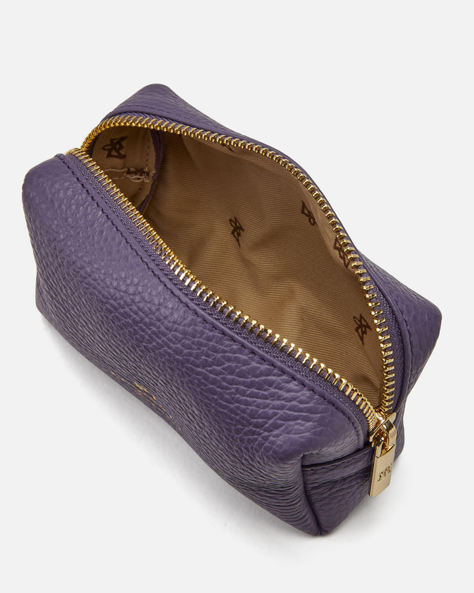 Velvet portatrucco piccolo Mirto  - Necessaire - Accessori Donna - Accessori - Cuoieria Fiorentina