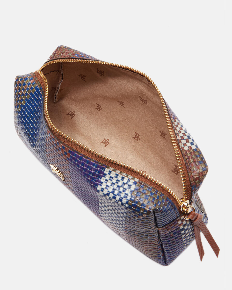 Velvet Portatrucchi grande Multicolor fw22  - Necessaire - Accessori Donna - Accessori - Cuoieria Fiorentina