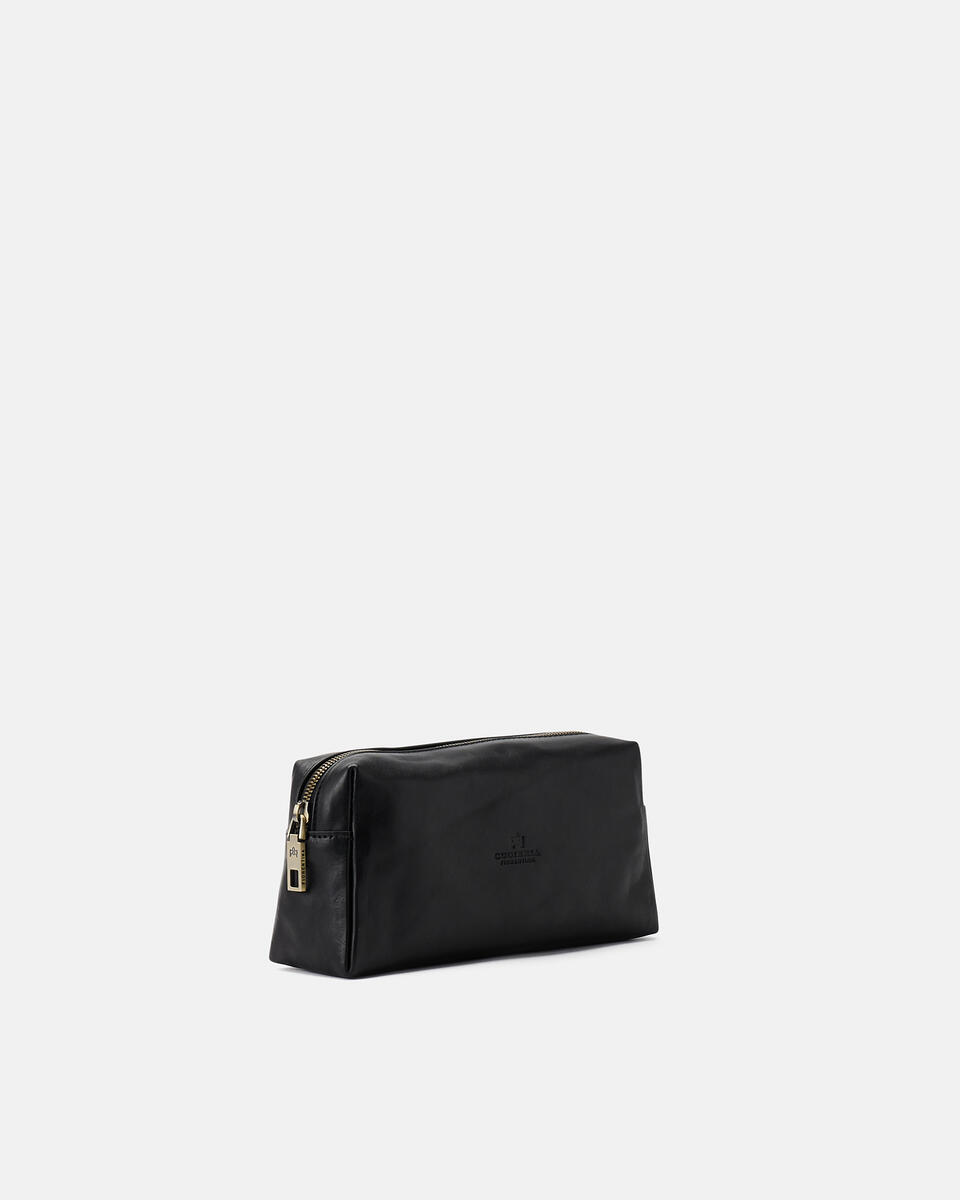 MAKE UP CASE Black  - Necessaire - Women's Accessories - Accessories - Cuoieria Fiorentina