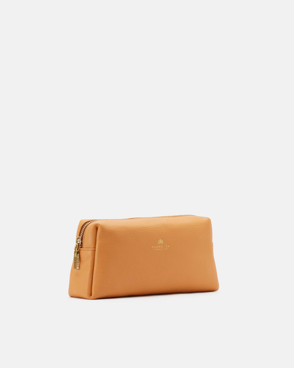 Velvet Portatrucchi grande Apricot  - Necessaire - Accessori Donna - Accessori - Cuoieria Fiorentina