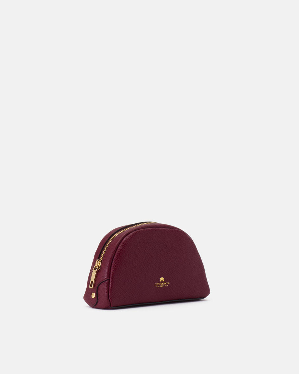 Lua Portatrucchi Bordeaux  - Necessaire - Accessori Donna - Accessori - Cuoieria Fiorentina