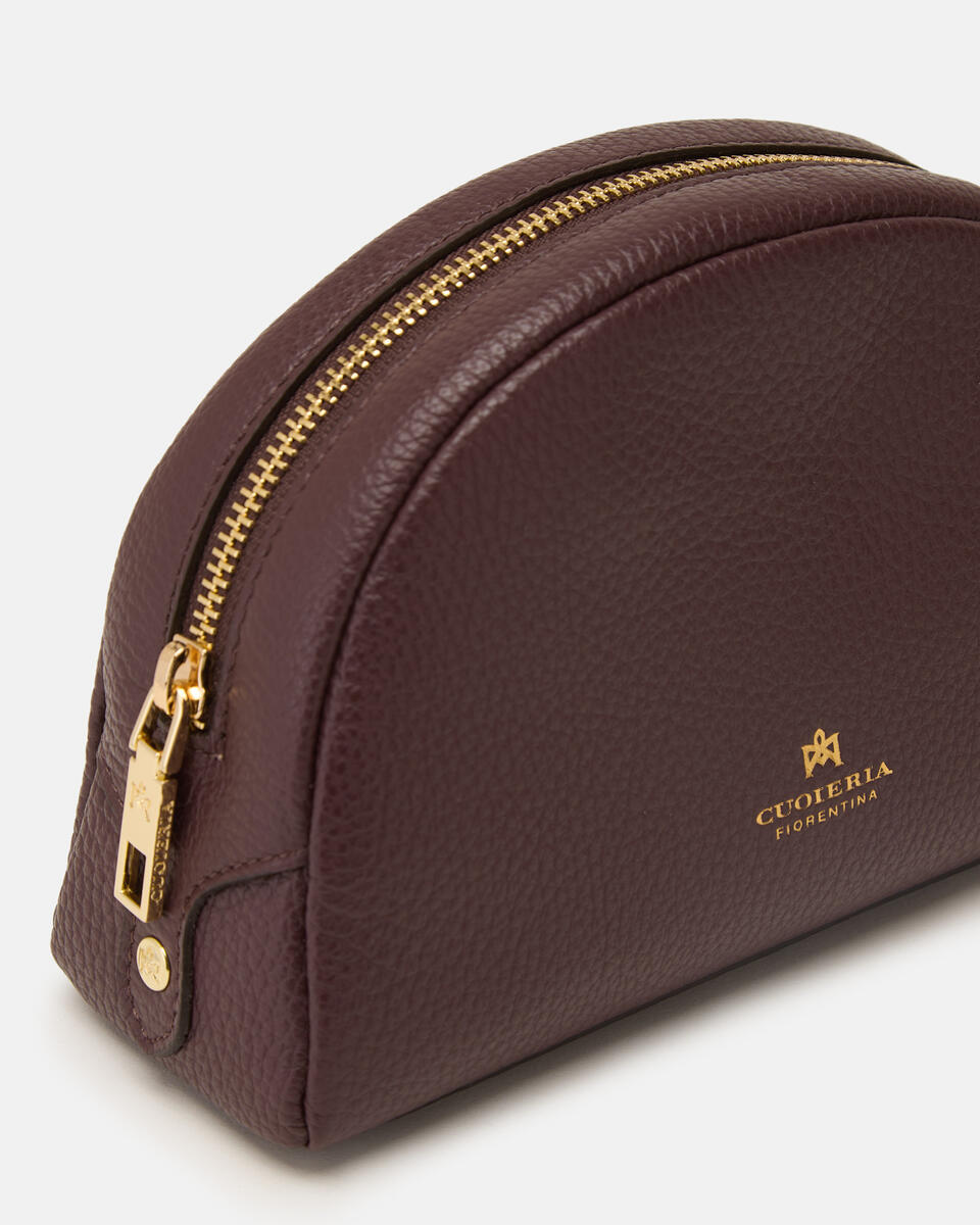 Lua Portatrucchi Coffee  - Necessaire - Accessori Donna - Accessori - Cuoieria Fiorentina