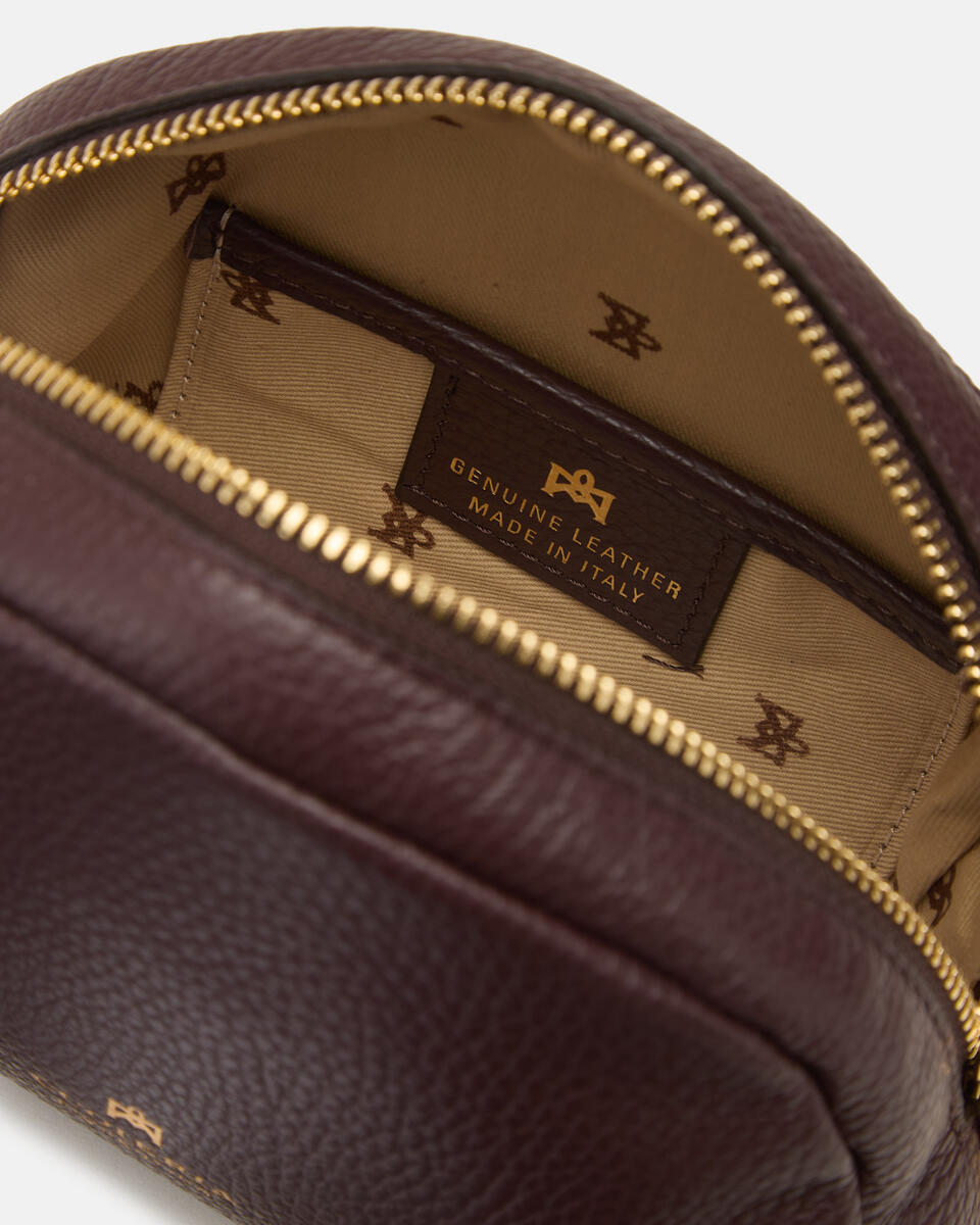 Lua Portatrucchi Coffee  - Necessaire - Accessori Donna - Accessori - Cuoieria Fiorentina